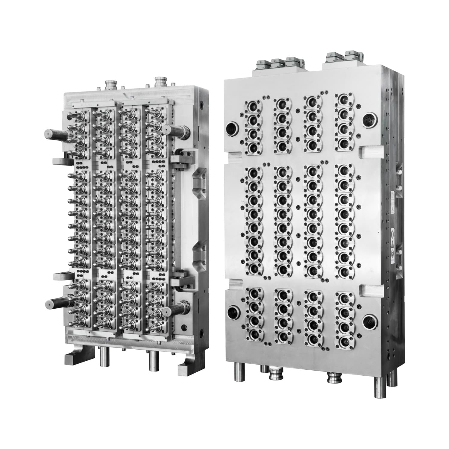 64 -Cavity 38 แม่พิมพ์พรีฟอร์มสำหรับสัตว์เลี้ยงคอพร้อมประตูวาล์วเข็ม